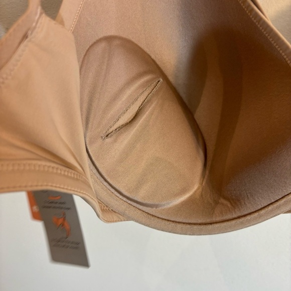 THIRDLOVE Sz 32H Bra Classic Contour Uplift Plunge Nude Padded Underwire NEW - Picture 12 of 12